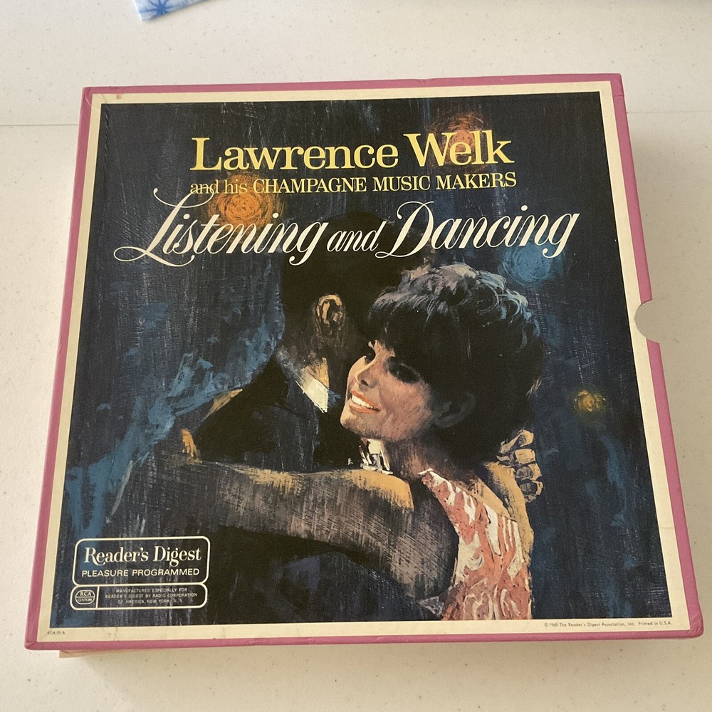 Lawrence Welk And His Champagne Music Makers Listening And Dancing